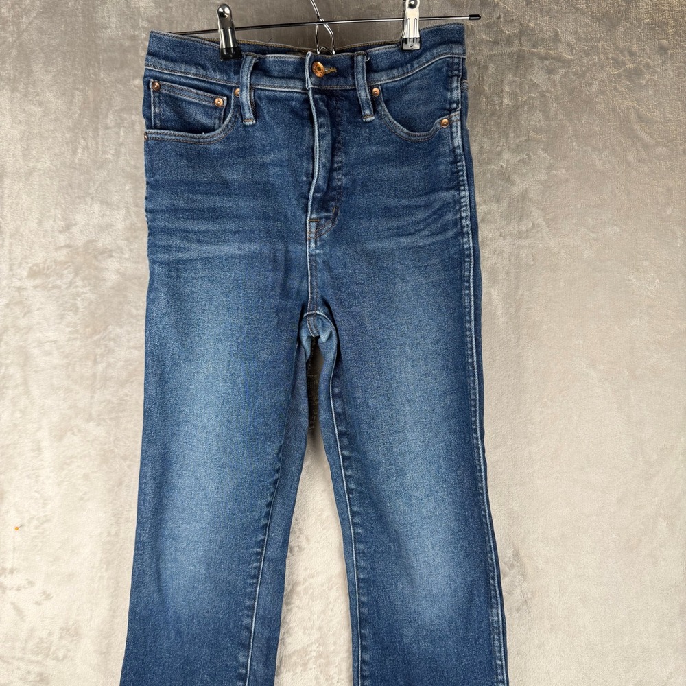 Point Sur Denim Womens High Rise Skinny Jeans Blue Medium Wash Size 28 x 26.5